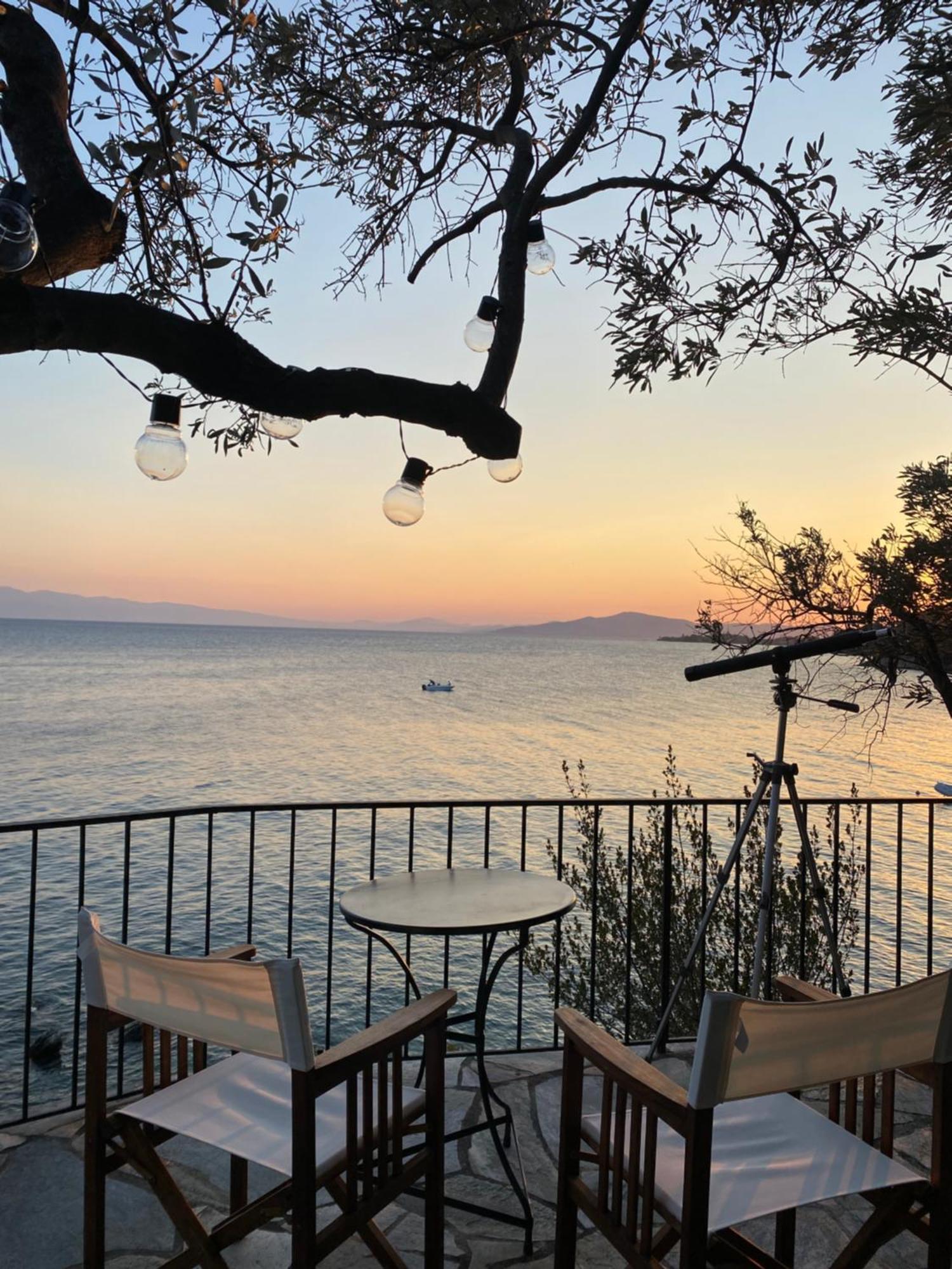 Sunset Of Pelion Villa Kato Gatzea Bagian luar foto
