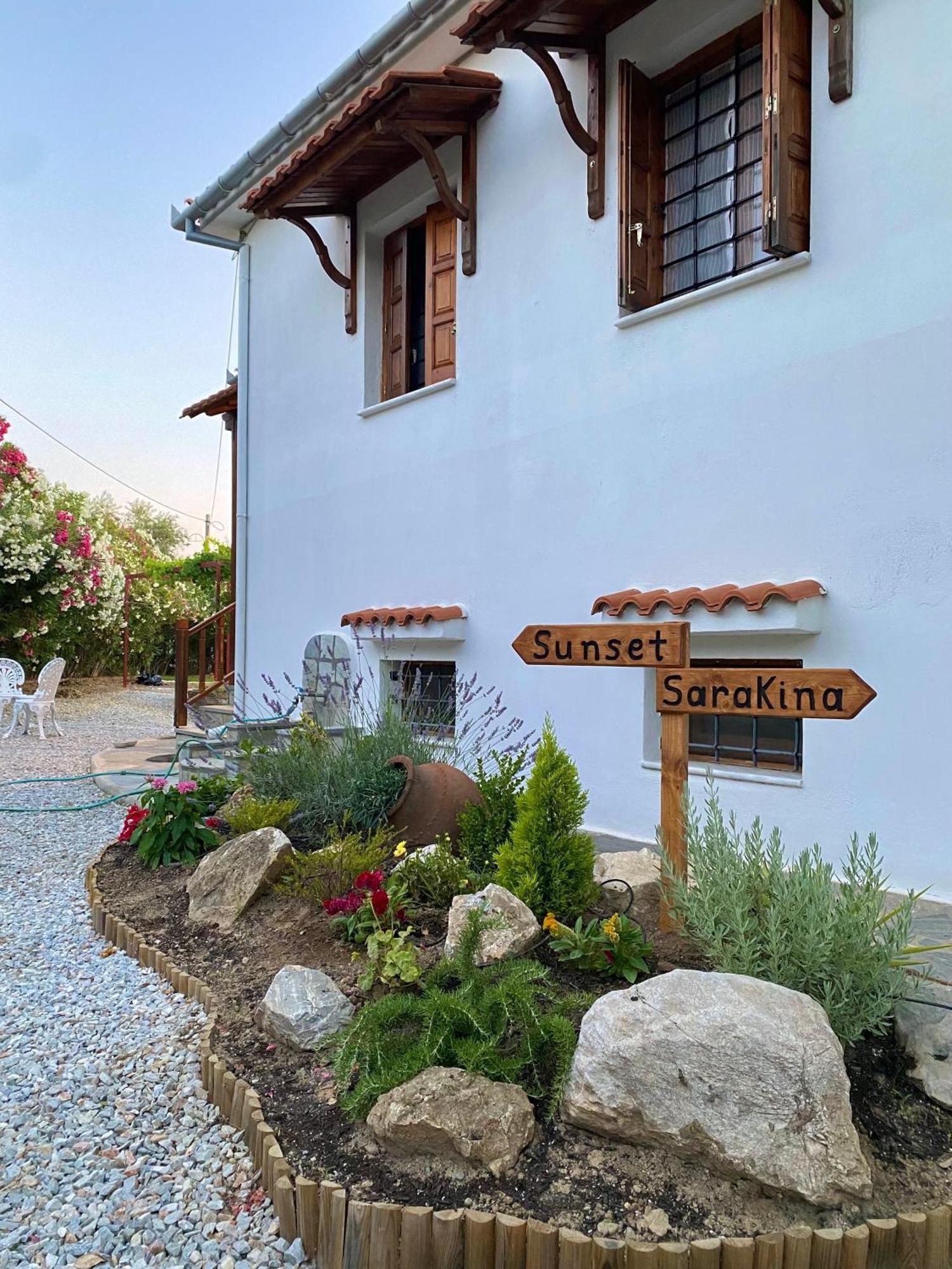 Sunset Of Pelion Villa Kato Gatzea Bagian luar foto